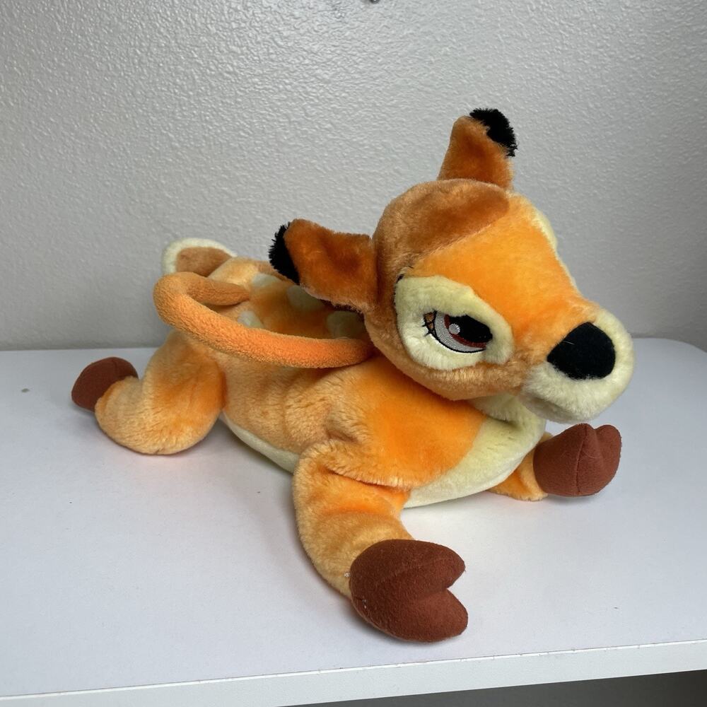 Disney Bambi Plush Bag Cute Children's Soft Deer Stuffed Animal Purse Fawn